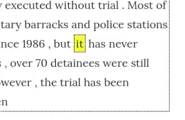 Screen capture showing the effect wanted